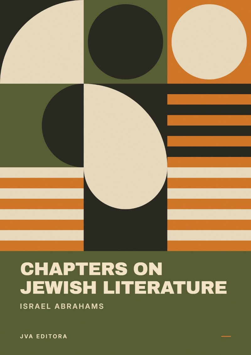 《Chapters on Jewish literature》封面