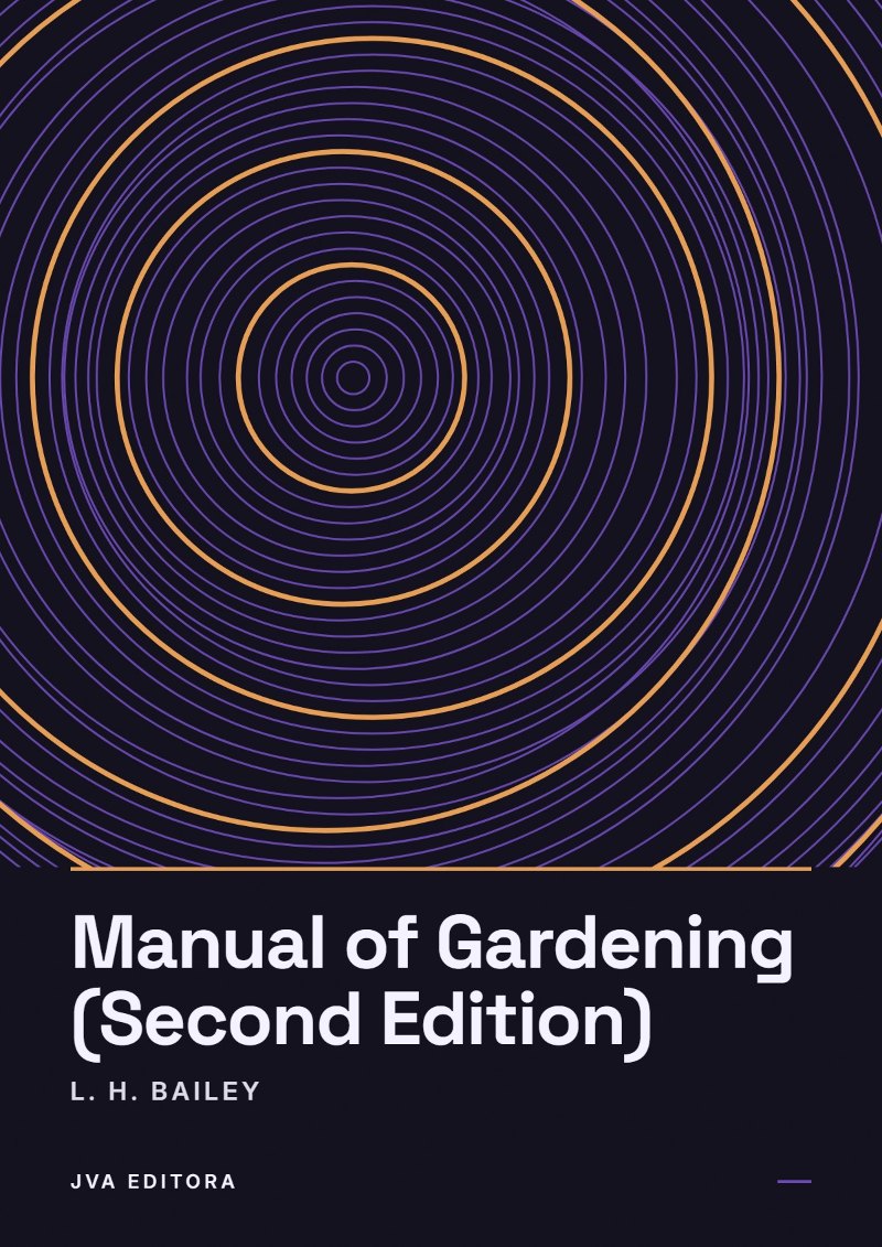 Copertina di Manual of Gardening (Second Edition)