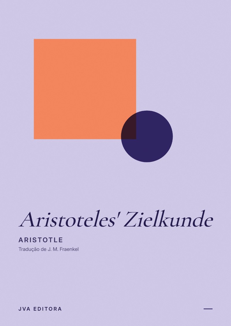 《Aristoteles' Zielkunde》封面