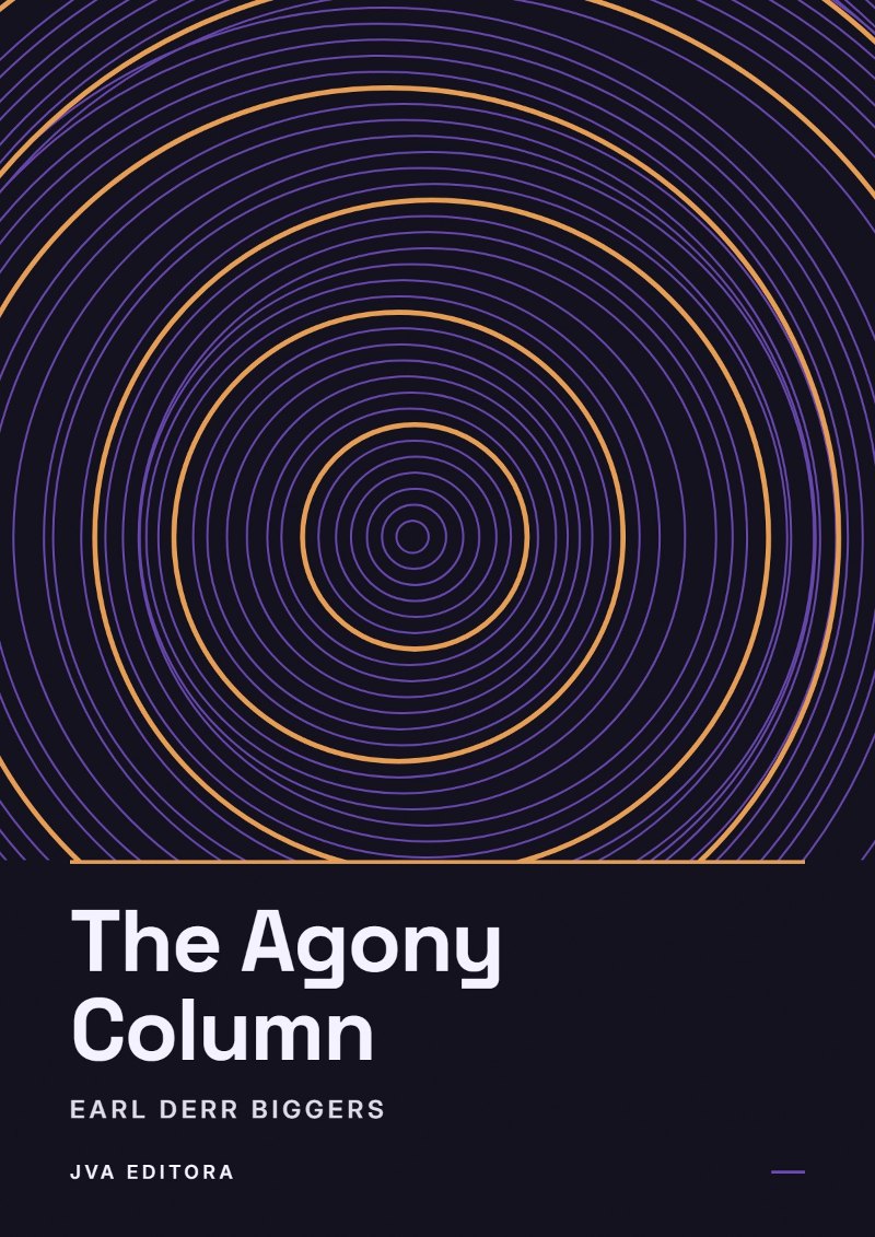Cover of The Agony Column