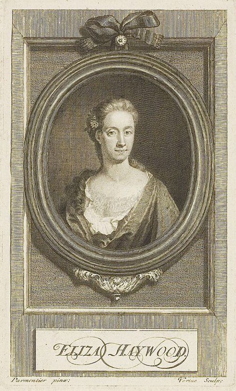 Porträt von Eliza Fowler Haywood