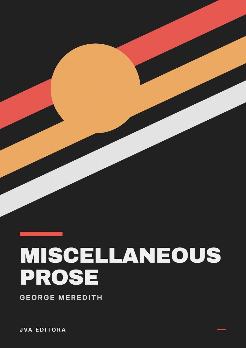 Εξώφυλλο του Miscellaneous Prose