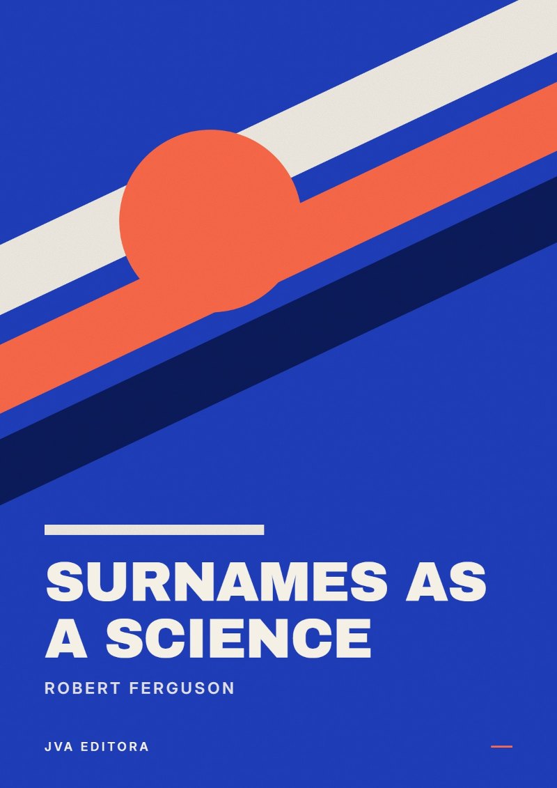 Cover von Surnames as a Science