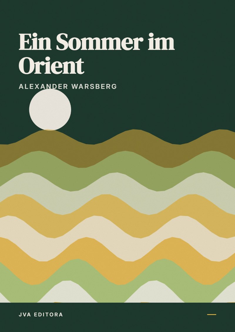 Capa de Ein Sommer im Orient