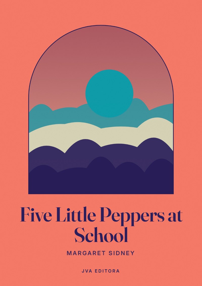 《Five Little Peppers at School》封面