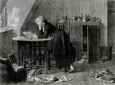 Portrait of Thomas Chatterton