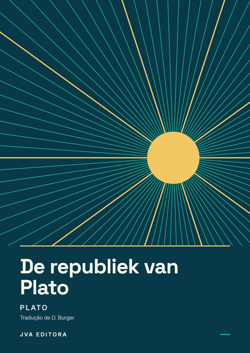 Capa de De republiek van Plato