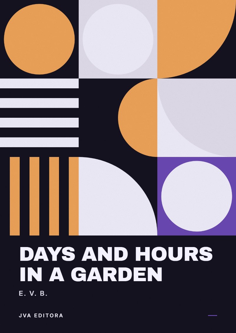 Copertina di Days and hours in a garden