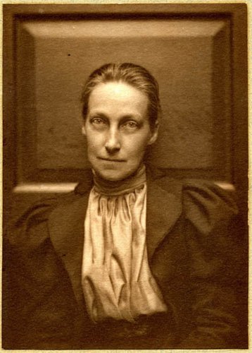 Retrato de Lucy Maynard Salmon
