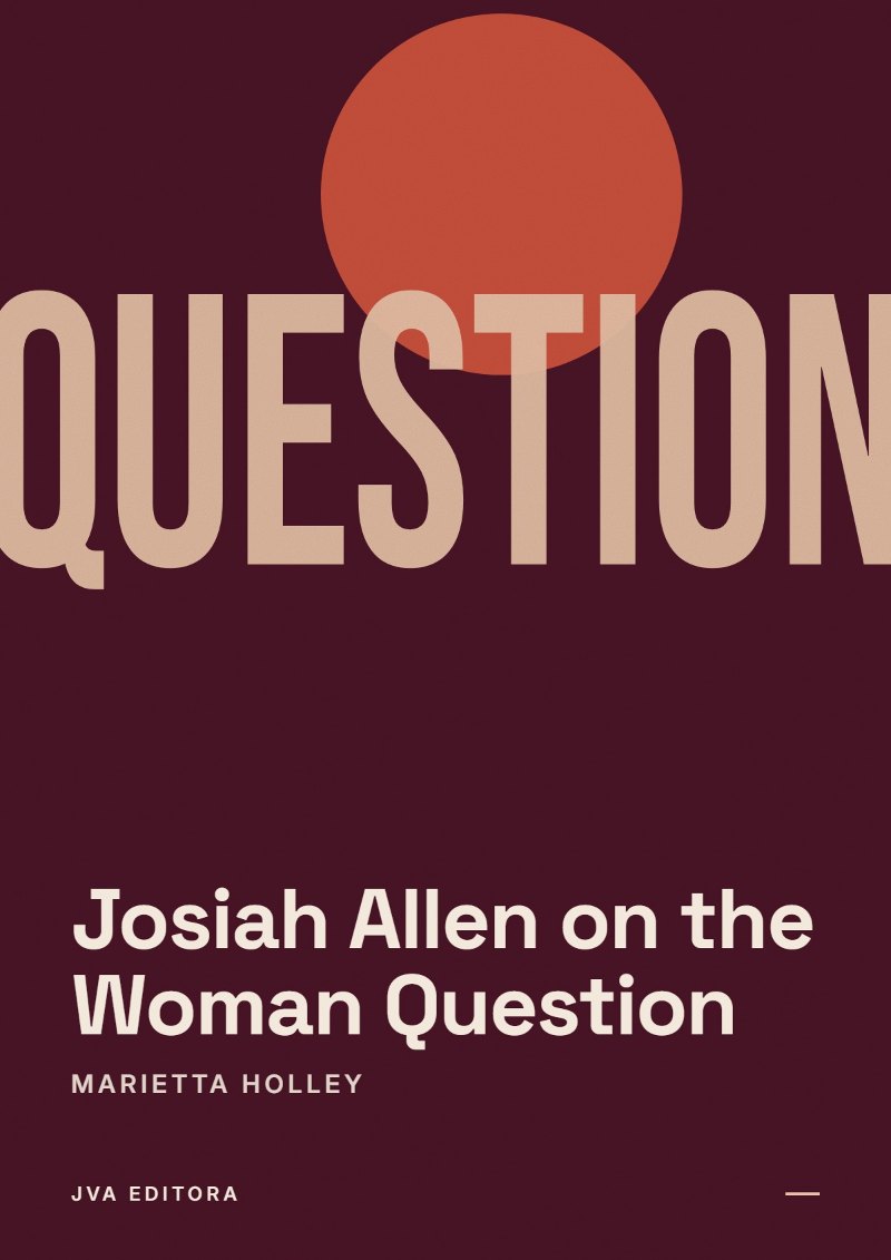 Εξώφυλλο του Josiah Allen on the Woman Question