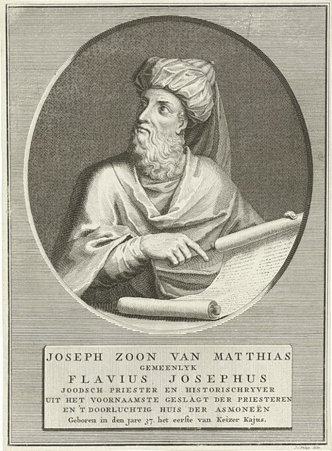 Retrato de Flavius Josephus