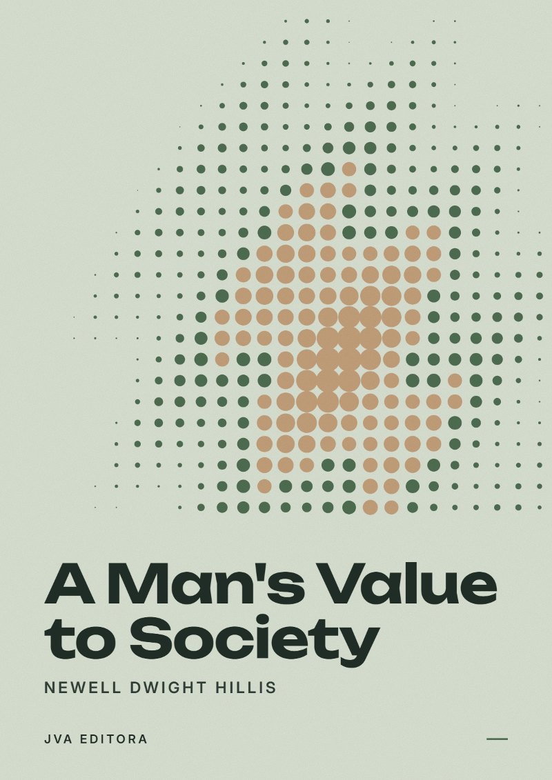 Capa de A Man's Value to Society