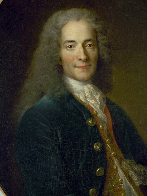 Retrato de Voltaire