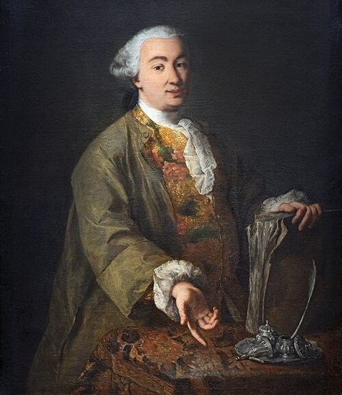 Retrato de Carlo Goldoni
