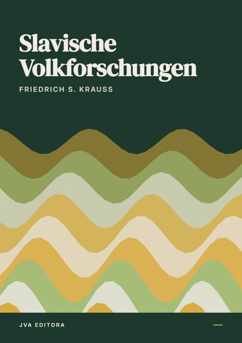 Copertina di Slavische Volkforschungen