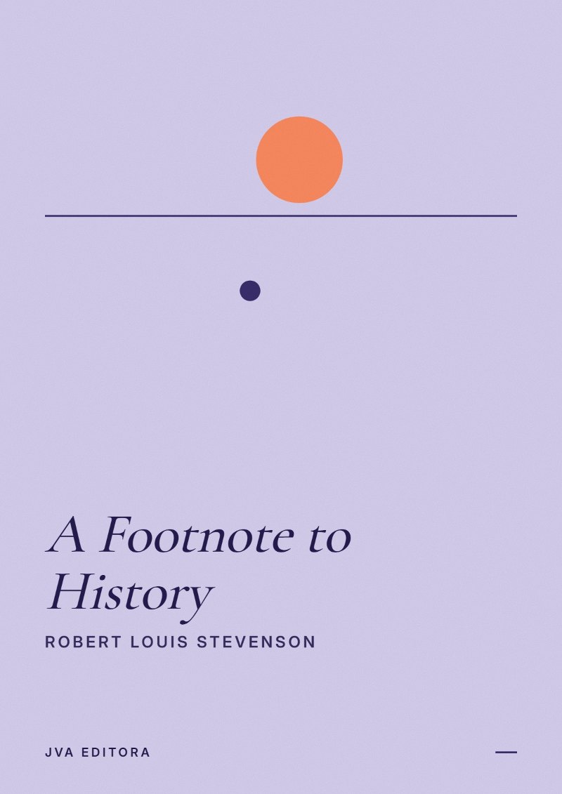 Capa de A Footnote to History