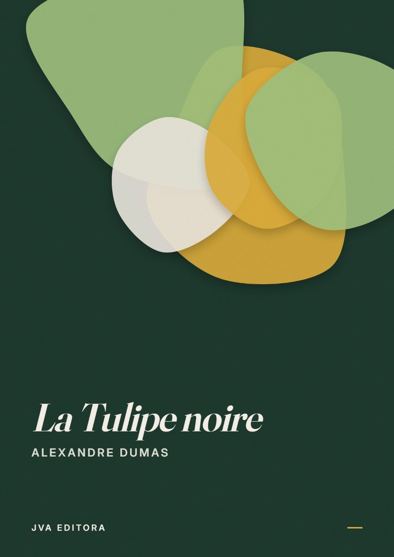 Portada de La Tulipe noire