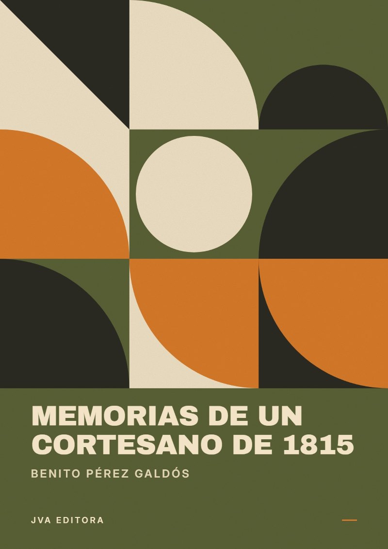 Capa de Memorias de un cortesano de 1815