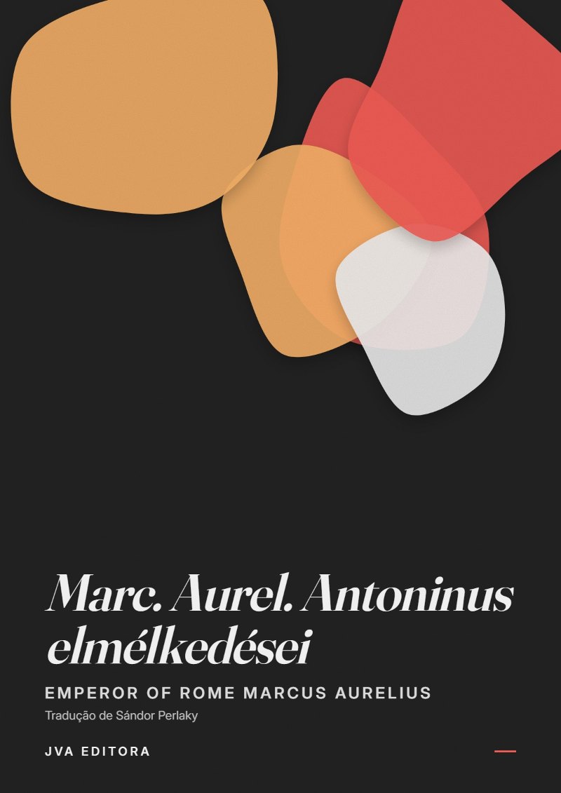 Portada de Marc. Aurel. Antoninus elmélkedései
