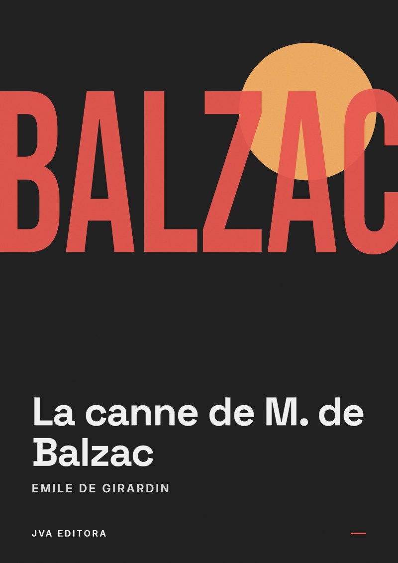 Couverture de La canne de M. de Balzac