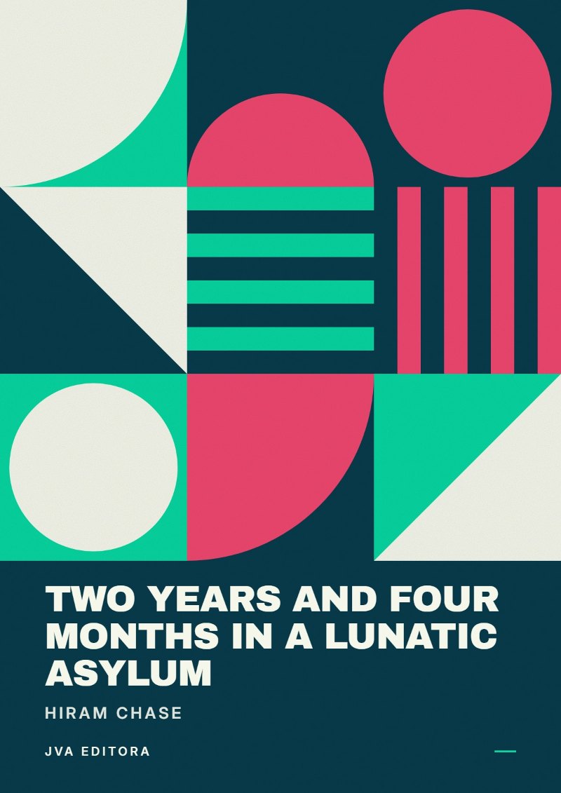 《Two years and four months in a lunatic asylum》封面