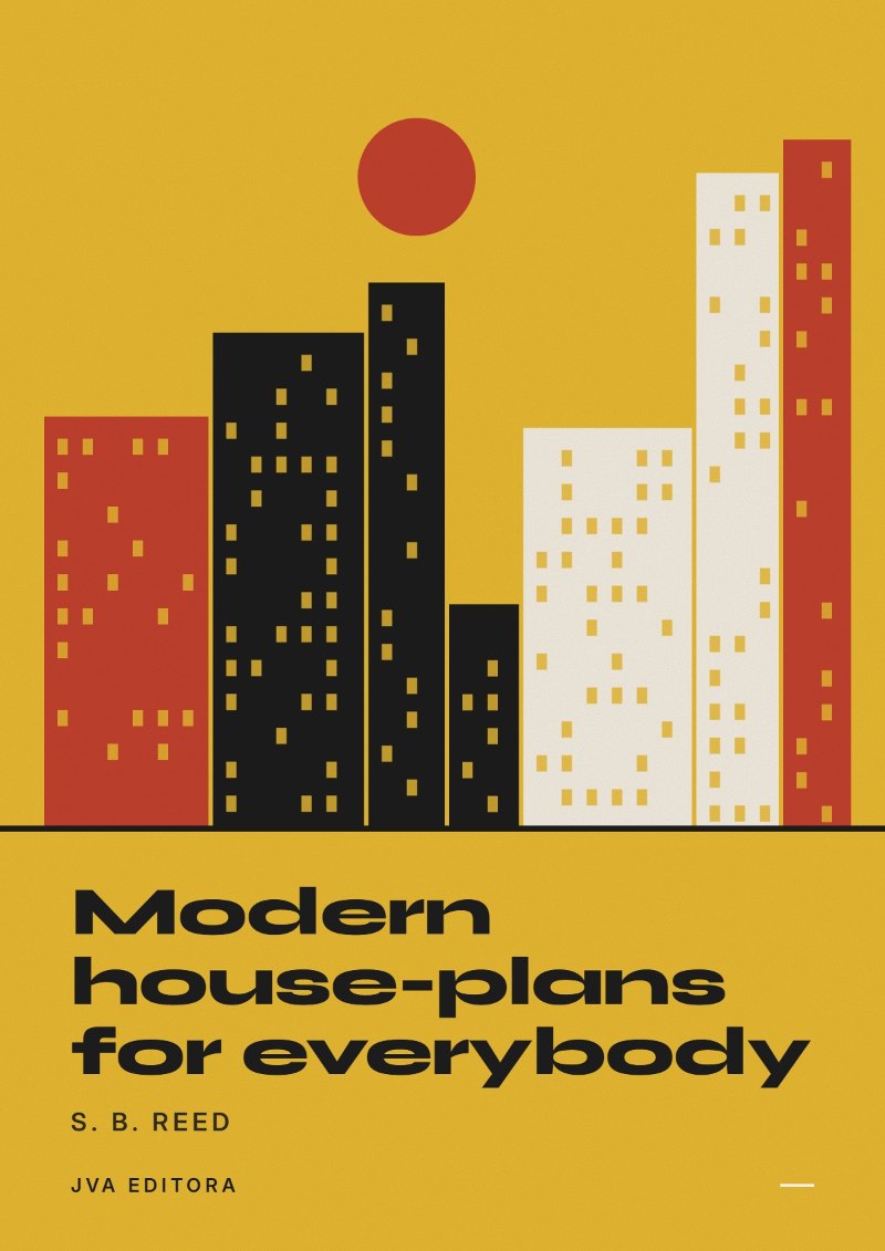 《Modern house-plans for everybody》封面