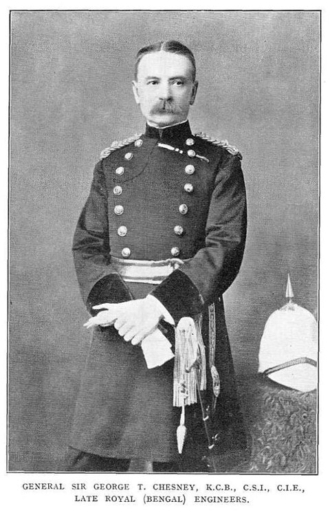 Porträt von George Tomkyns Chesney