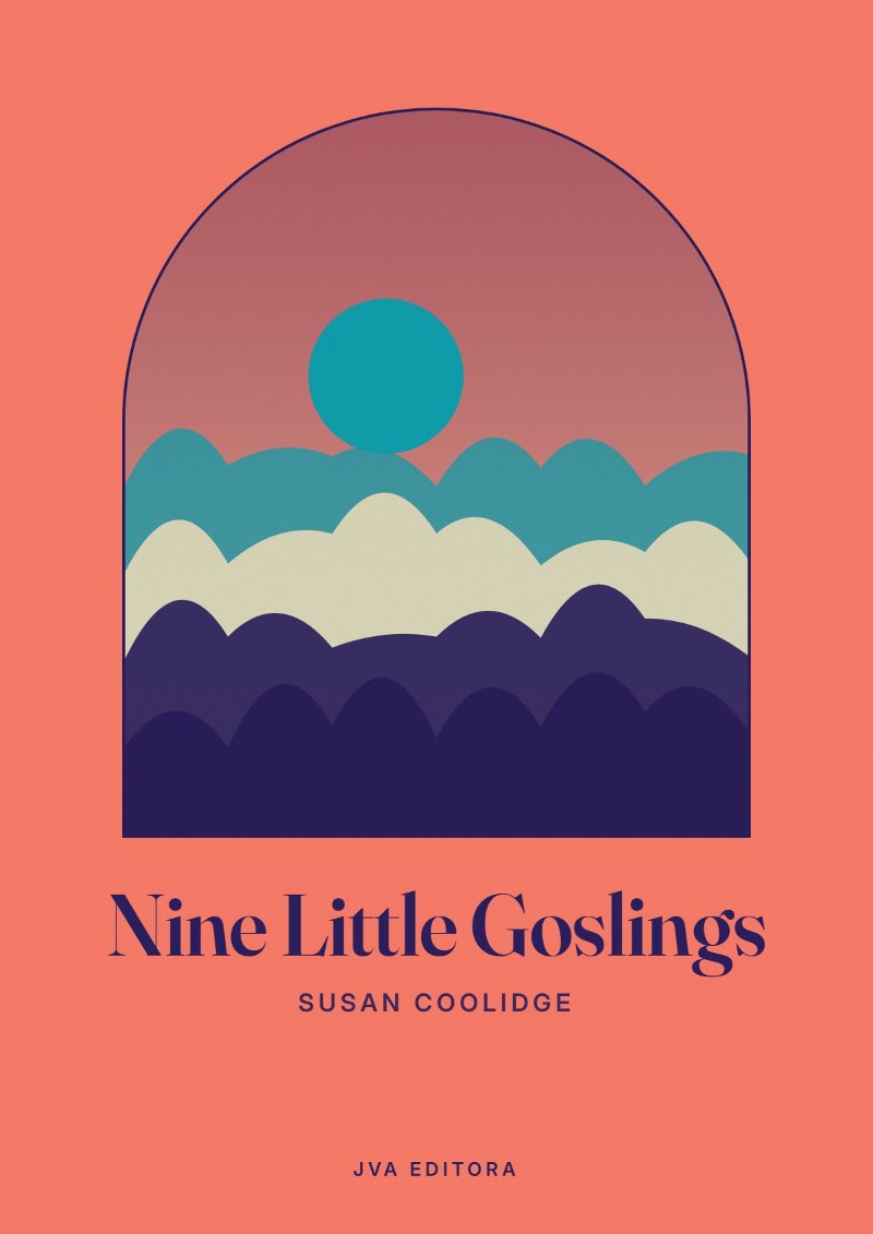 Couverture de Nine Little Goslings