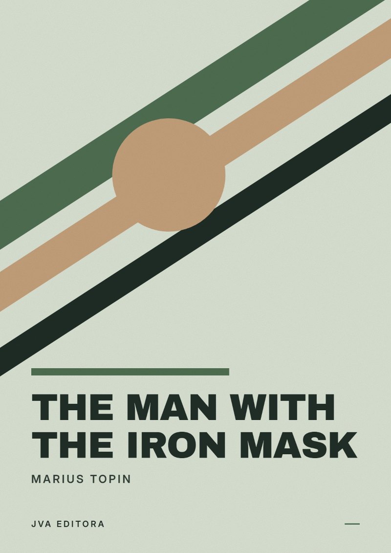 《The man with the iron mask》封面