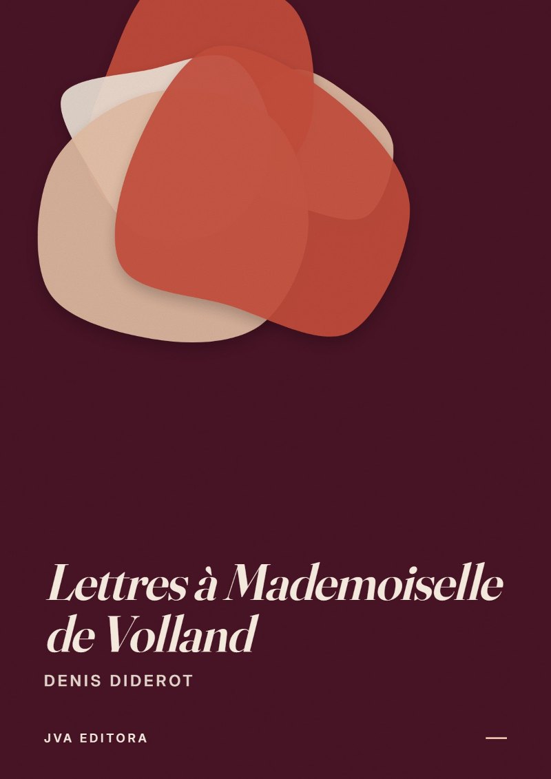 Capa de Lettres à Mademoiselle de Volland