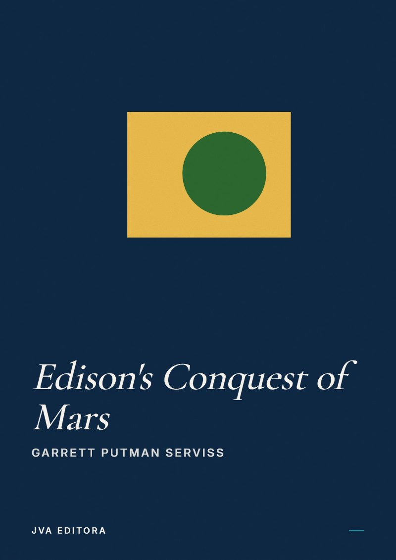 Εξώφυλλο του Edison's Conquest of Mars