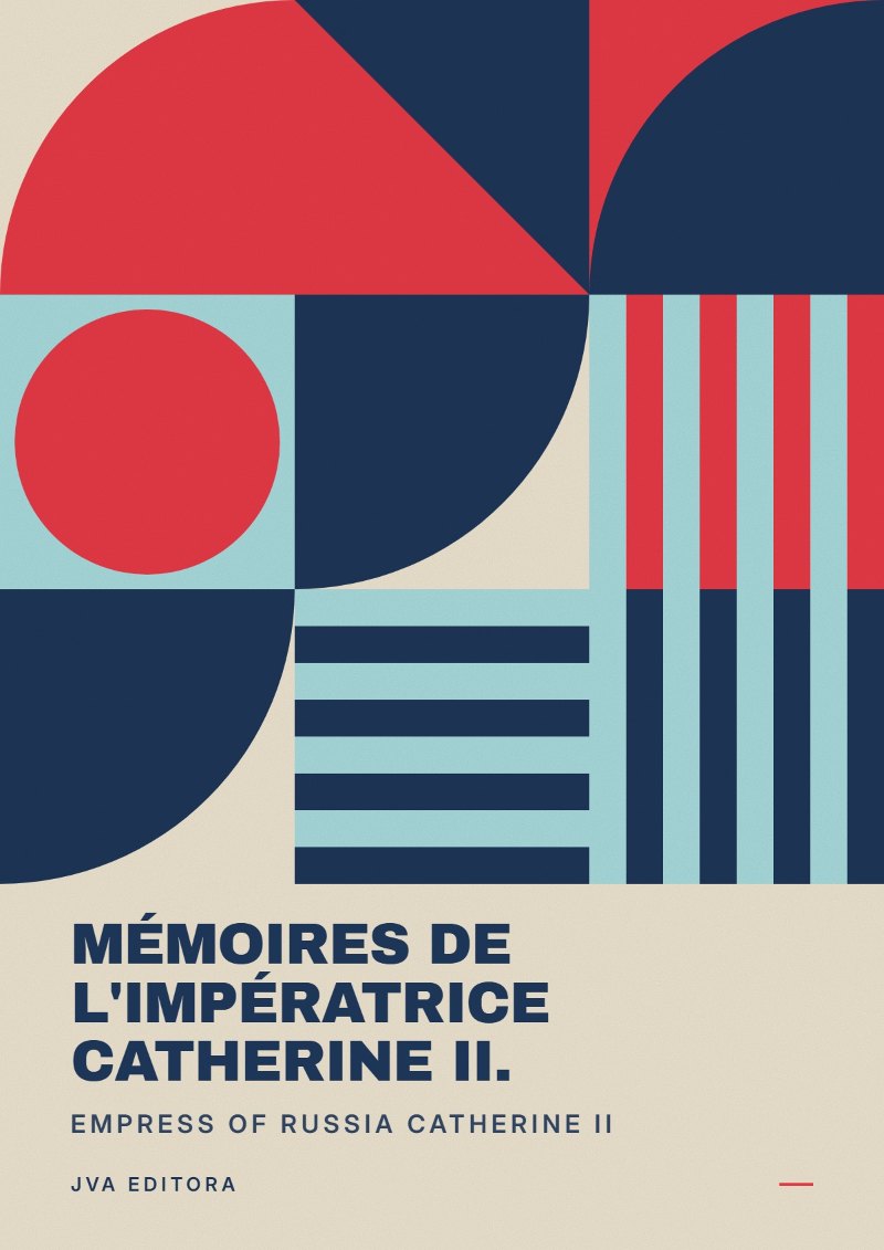 Εξώφυλλο του Mémoires de l'Impératrice Catherine II.
