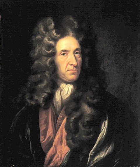 Retrato de Daniel Defoe