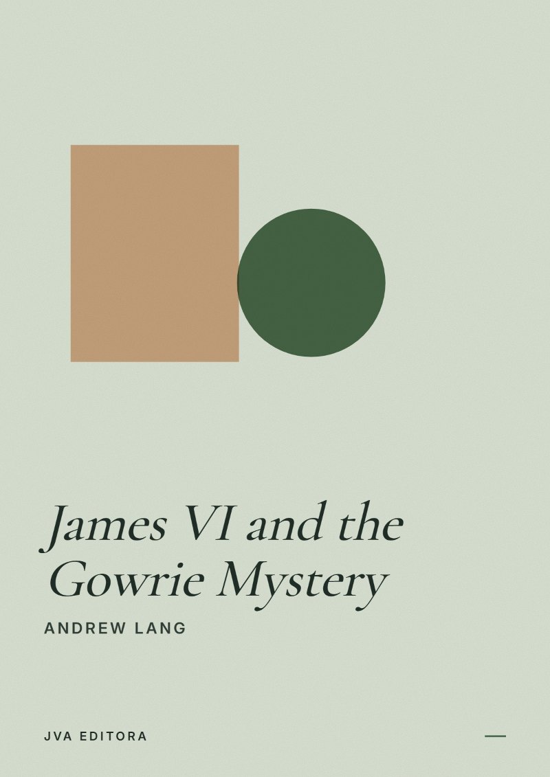 Εξώφυλλο του James VI and the Gowrie Mystery
