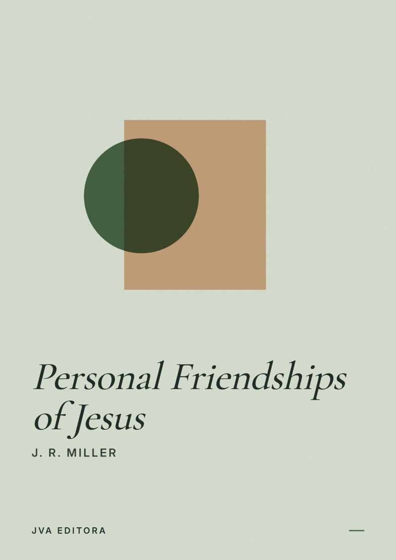Εξώφυλλο του Personal Friendships of Jesus