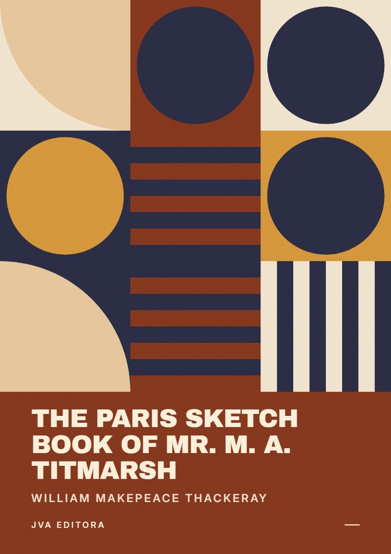 Portada de The Paris Sketch Book of Mr. M. A. Titmarsh
