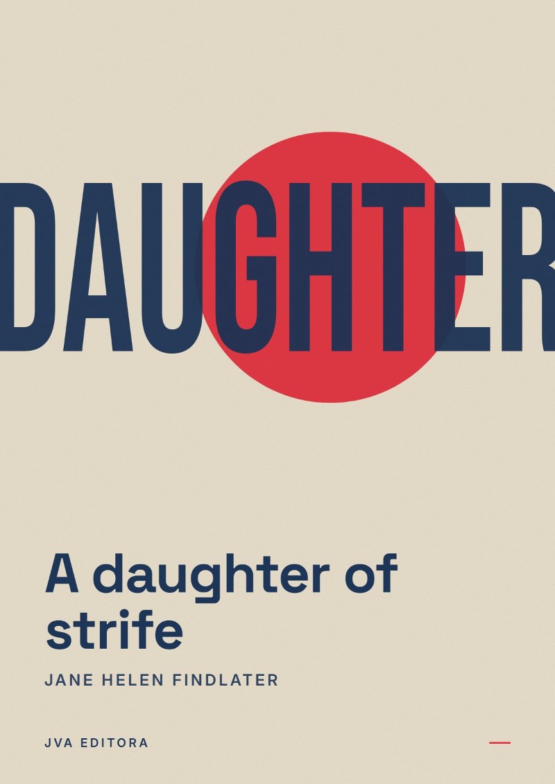 Cover of A daughter of strife