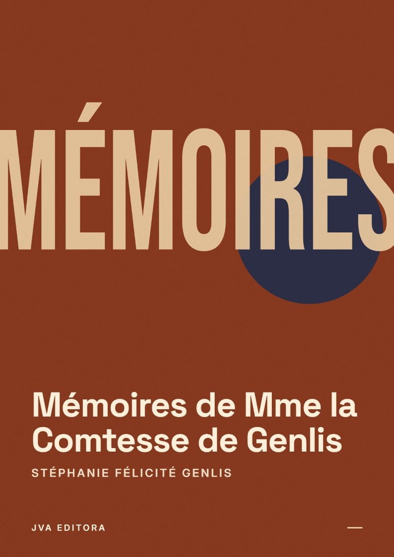 Εξώφυλλο του Mémoires de Mme la Comtesse de Genlis