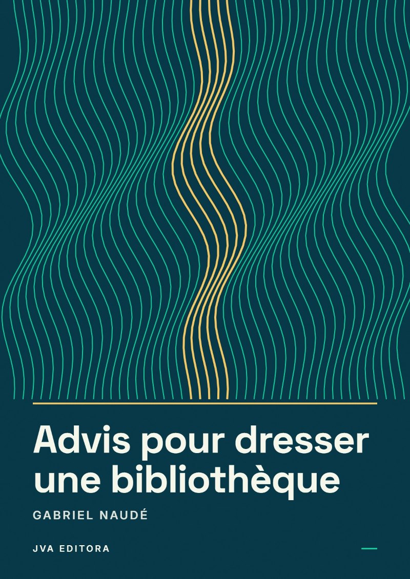 Capa de Advis pour dresser une bibliothèque