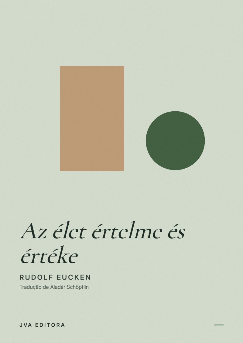 Portada de Az élet értelme és értéke