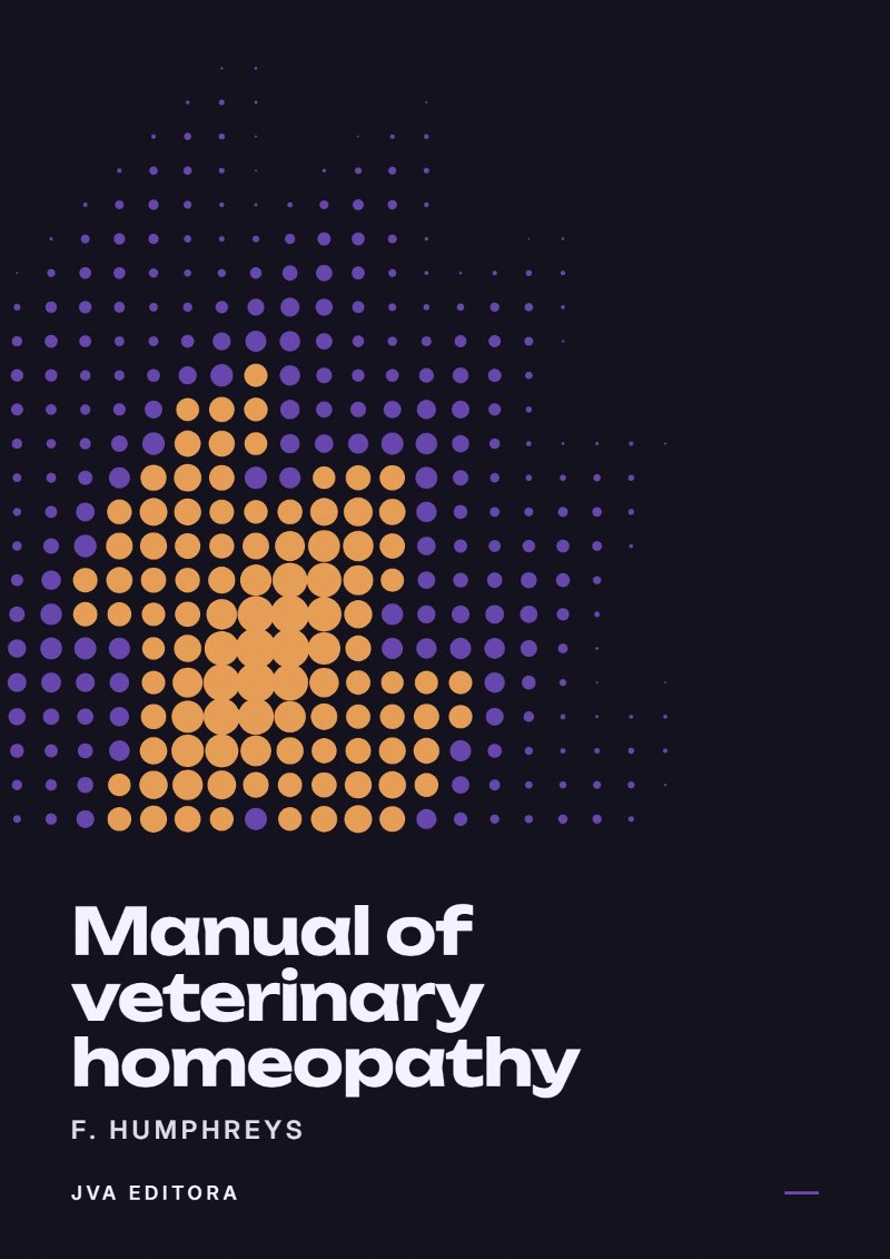 《Manual of veterinary homeopathy》封面