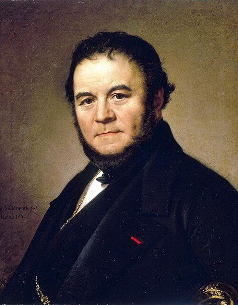 Retrato de Stendhal