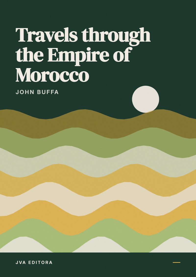 Capa de Travels through the Empire of Morocco