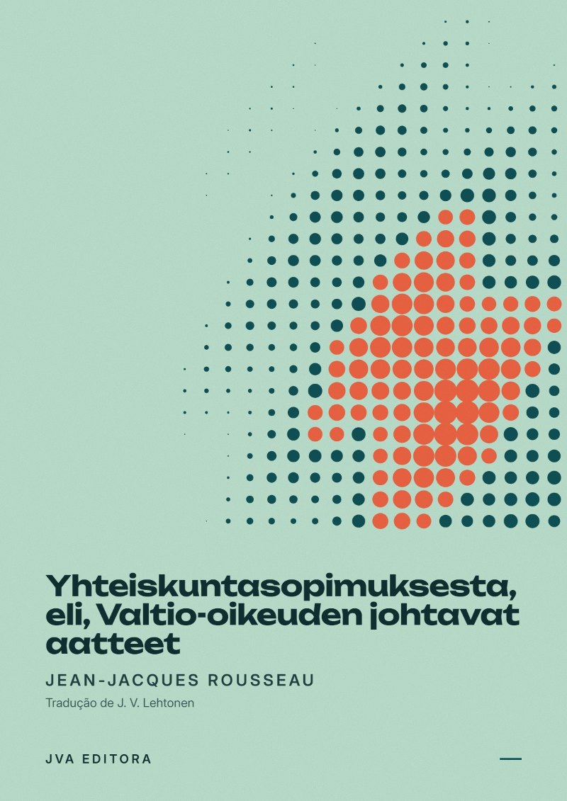 Εξώφυλλο του Yhteiskuntasopimuksesta, eli, Valtio-oikeuden johtavat aatteet