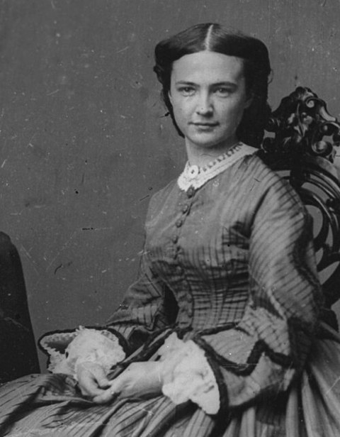 Elizabeth Bacon Custer的肖像