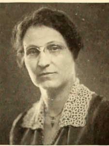 Porträt von Annie Heloise Abel