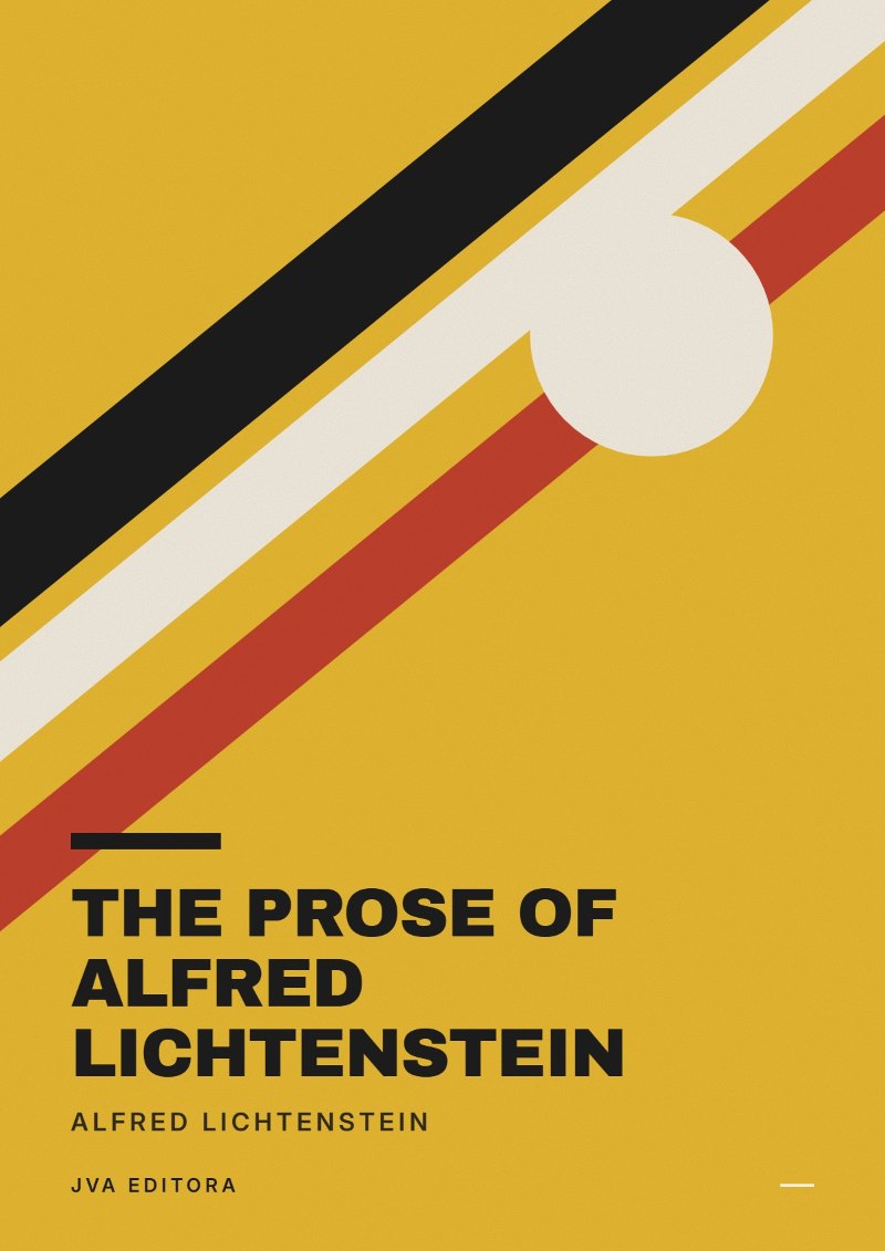 Portada de The Prose of Alfred Lichtenstein