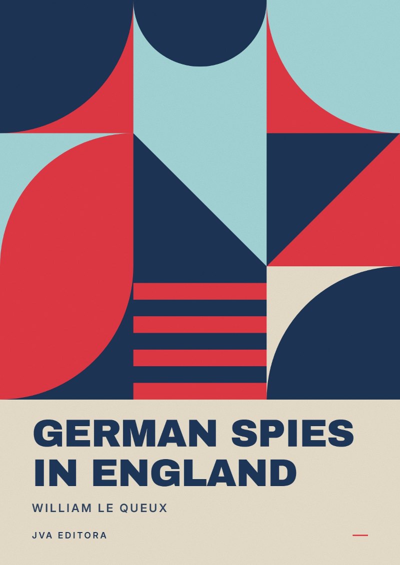 Couverture de German Spies in England