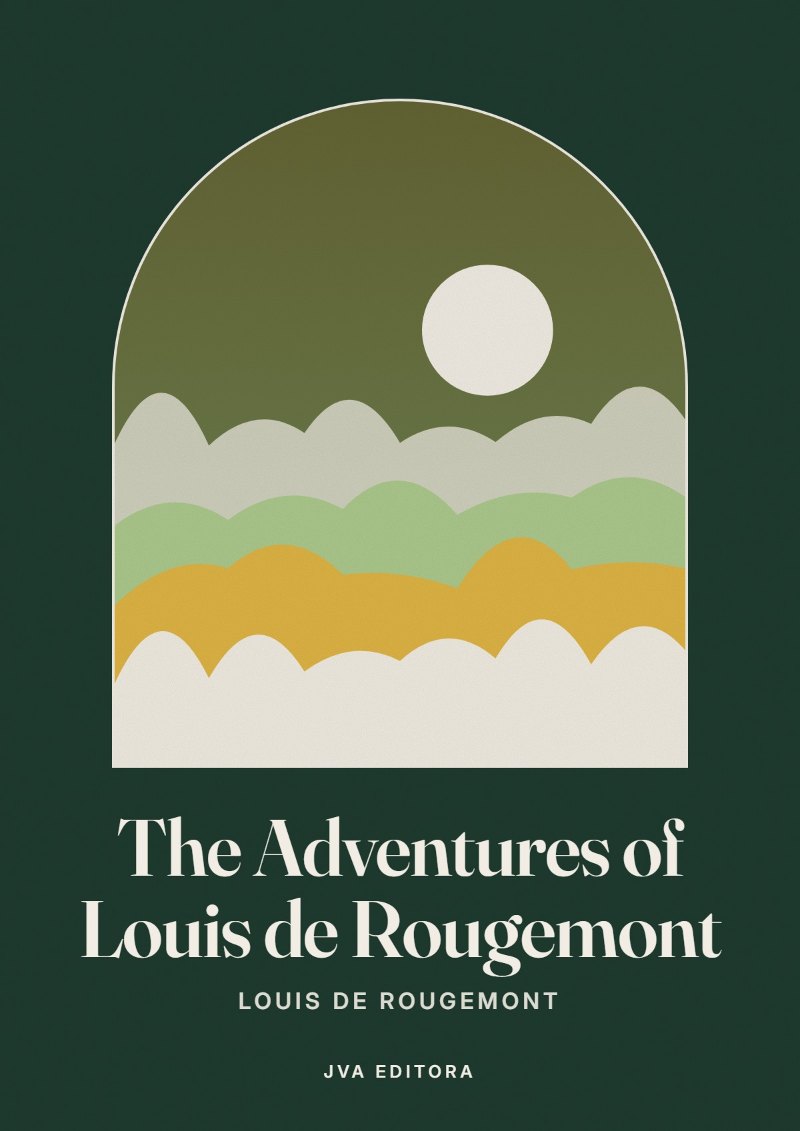 Capa de The Adventures of Louis de Rougemont
