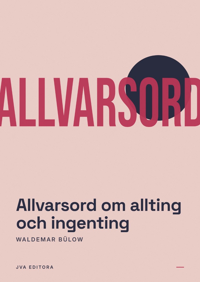 Copertina di Allvarsord om allting och ingenting